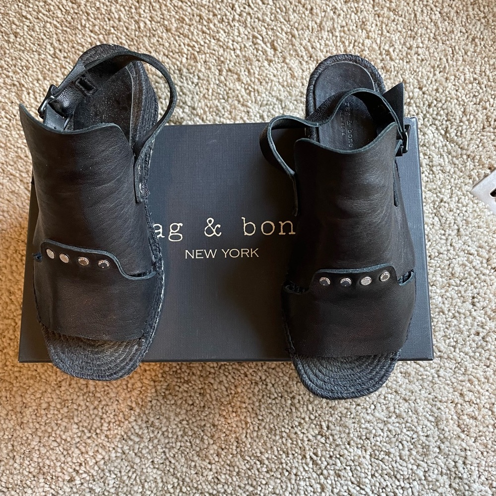 Black Rag & Bone Sayre Espadrilles
